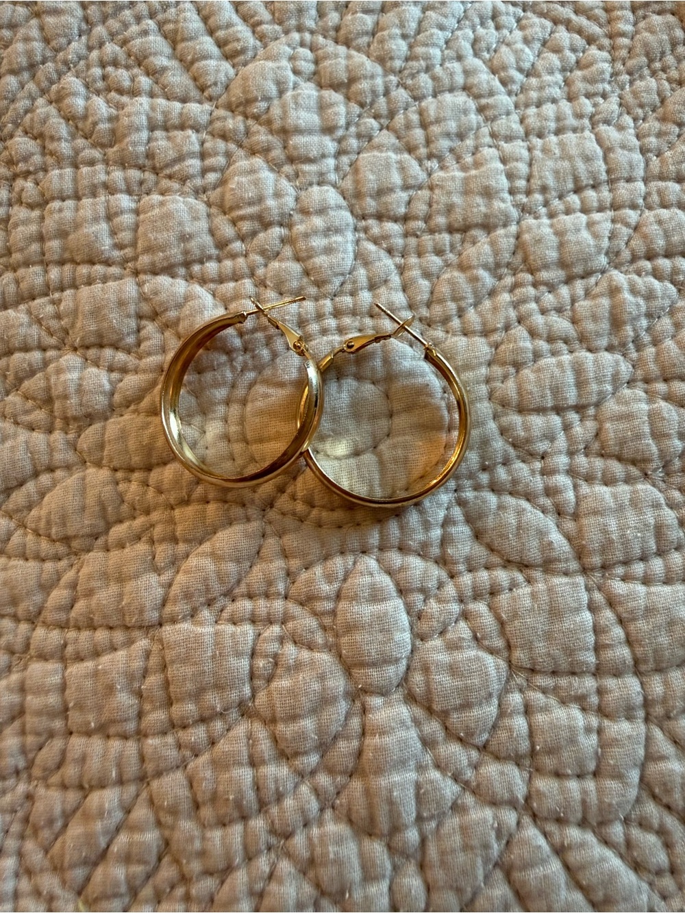 Classic Gold Hoop Earrings for Women by